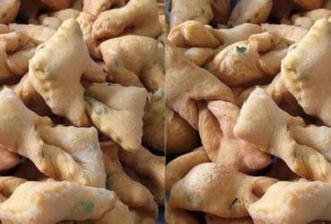 Receita de Cueca Virada salgada com Queijo deliciosa.