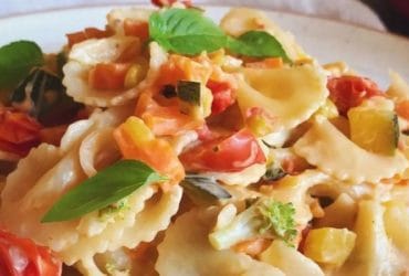 Receita de Macarrão com legumes: receita inovadora e deliciosa!