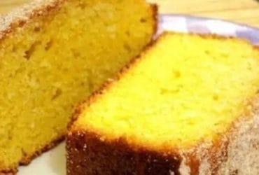 Receita de Bolo de Fubá Cremoso da Vovó: Receita Caseira