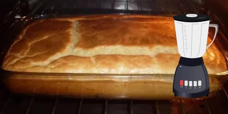 Pastelão assado de liquidificador cremoso