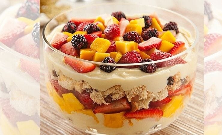 Receita de Pavê de Salada de Frutas: Receita Caseira e Cremosa