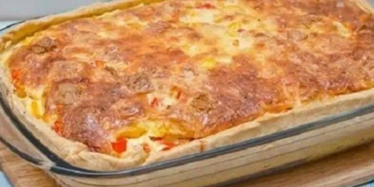Torta de Atum Cremosa de Liquidificador