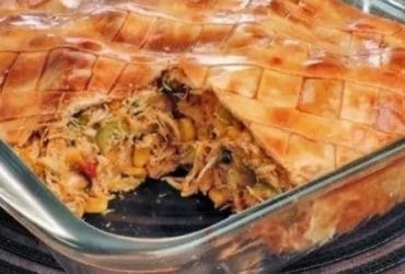 Receita de Torta de Frango: Receita Fácil e Cremosa