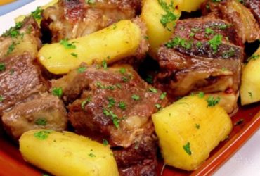 Receita de Carne na cerveja com mandioquinha: receita deliciosa!