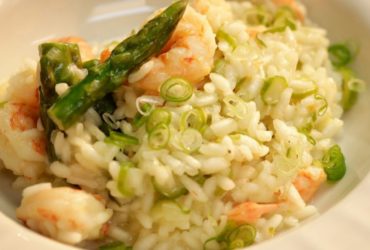 Receita de Risoto de Camarão e Aspargos: Cremoso e Delicioso
