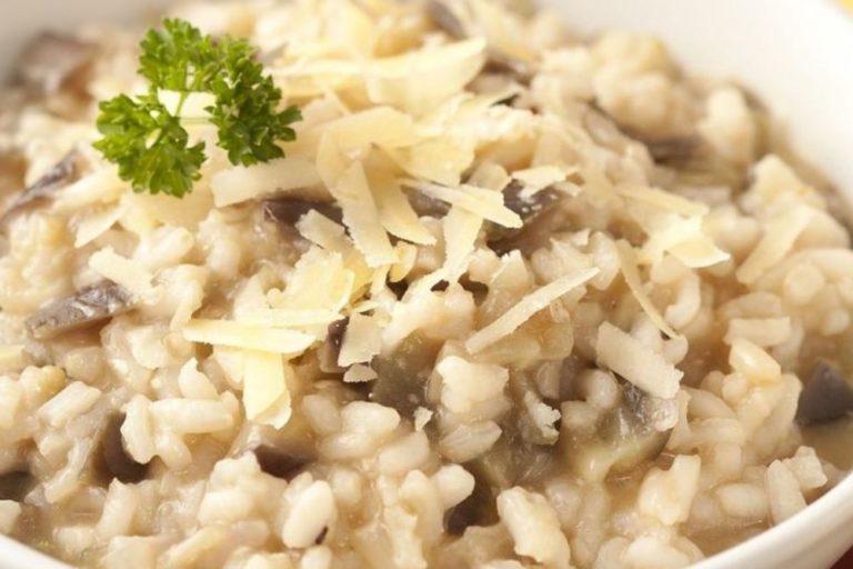 Risoto de beringela! Uma alternativa maravilhosa e deliciosa!