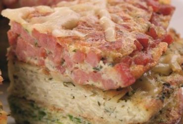 Receita de Fritada de ovos em camadas: receita cremosa e deliciosa!