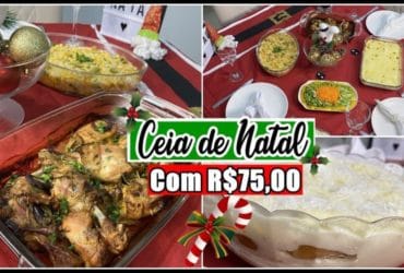 Receita de Ceia de Natal econômica: faça uma deliciosa ceia por R$75
