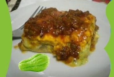 Receita de Chuchu gratinado com molho bolonhesa: Receita cremosa e deliciosa!