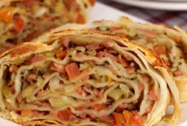 Receita de Rocambole de abobrinha e cenoura: receita caseira e fofinha!