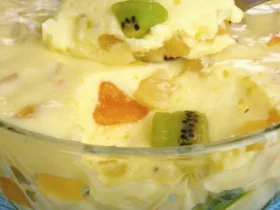 Salada mousse de frutas