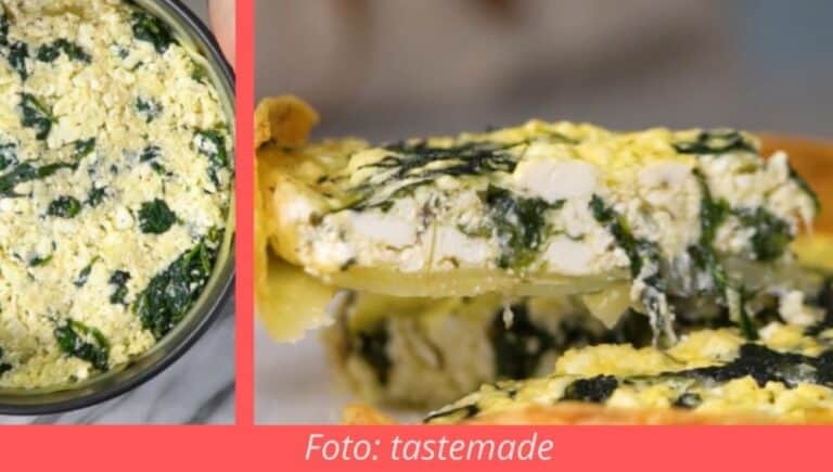 Torta Gratinada de Espinafre: Receita Cremosa para Férias de Verão!