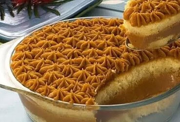 Receita de Bolo Doce de Leite: Receita Gigante de Bem-Casado!