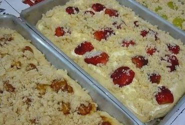 Receita de Bolo de Cuca de Frutas: faça hoje um delicioso caseiro