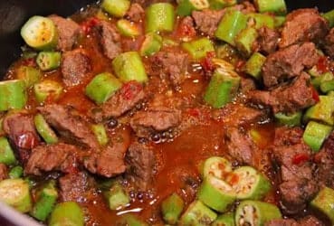 Receita de Picadinho de quiabo: receita deliciosa com carne!
