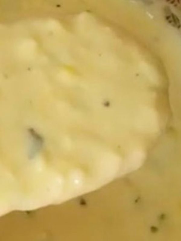 Creme de Milho Com Creme de leite