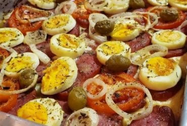 Receita de Pizza de Pão de Forma Cremosa: Receita Caseira e Fofinha