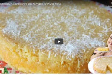 Receita de Bolo caseiro com poucos ingredientes - fácil e cremoso