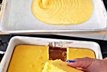 Receita de Receita do Melhor Bolo Cremoso Caseiro