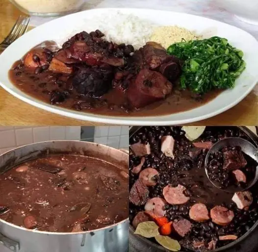 Feijoada caseira deliciosa 1 Receita de Feijoada caseira deliciosa