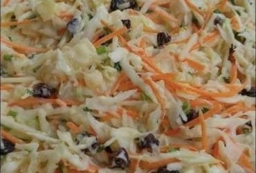 Receita de Salada Agridoce de Repolho - Receita Caseira