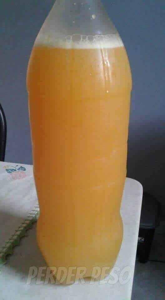 Refrigerante de laranja Caseiro