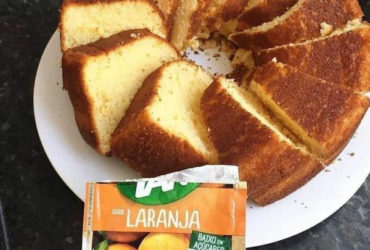 Receita de Bolo de Laranja Fofinho e Delicioso