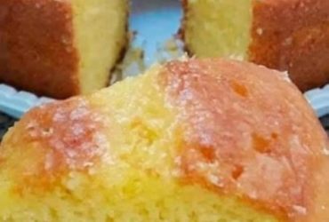 Receita de Bolo de Fubá Cremoso da Vovó Maria