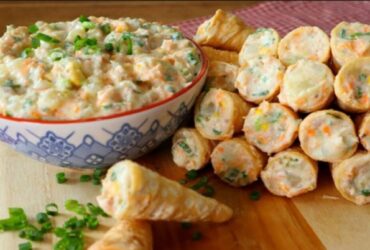 Receita de Canudinhos de Atum e Maionese: receita rápida e deliciosa