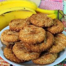 Biscoitinho de Banana Cremoso e Fofinho