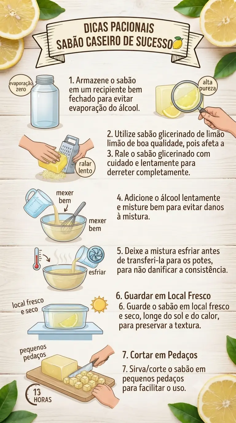 Dica Sabão caseiro