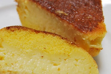 Receita de Receita de Bolo de Fubá com Queijo