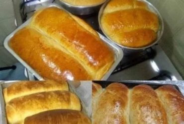 Receita de Pão caseiro fofinho e cremoso