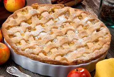 Receita de Torta de maçã deliciosa adaptada para o Brasil