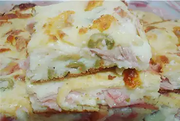 Receita de Torta de presunto e queijo: massa leve e saborosa