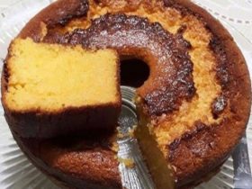 bolo de milho de liquidificador delicioso