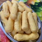 biscoito frito simples e saboroso