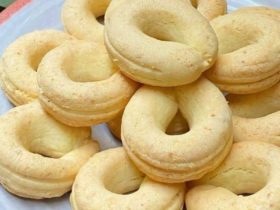 biscoito de queijo delicioso