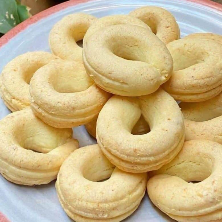 biscoito de queijo delicioso