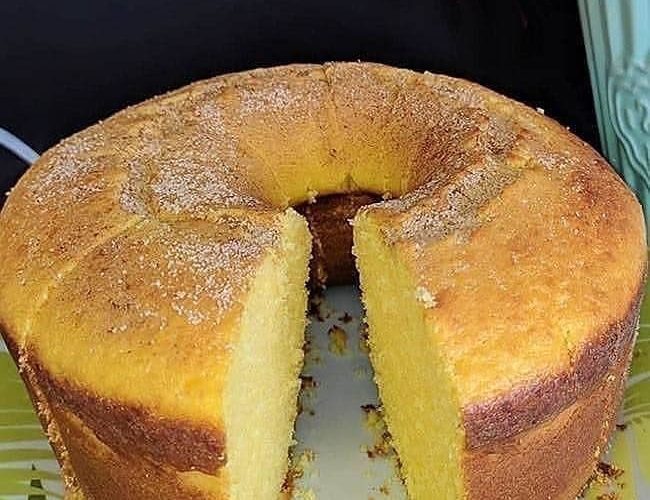 bolo de fubá pro seu cafezinho de natal