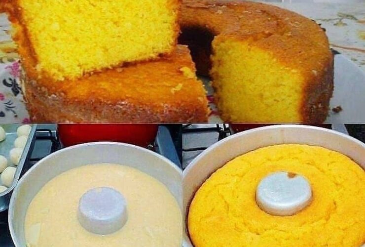 bolo de milho fácil e saboroso vem ver!