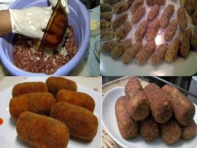 croquete de carne diferente