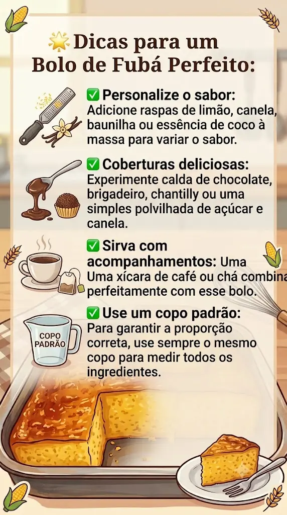 Dicas para um Bolo Perfeito