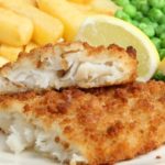 Filé de merluza frito delicioso