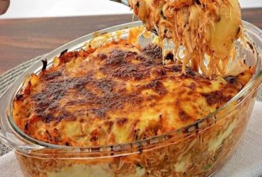 lasanha de batata com frango! para o natal