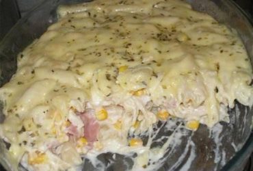 macarrão penne ao molho branco