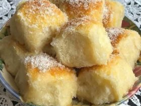 pão doce molhadinho e fofinho como nuvem