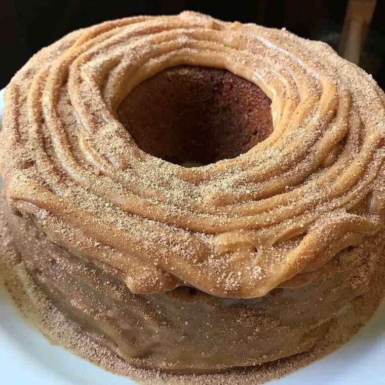 receita bolo de churros pro natal e ano novo