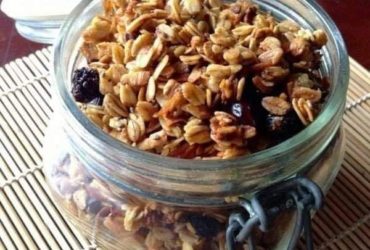 receita caseira de granola com mel