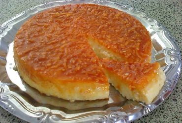 receita de pudim de mandioca